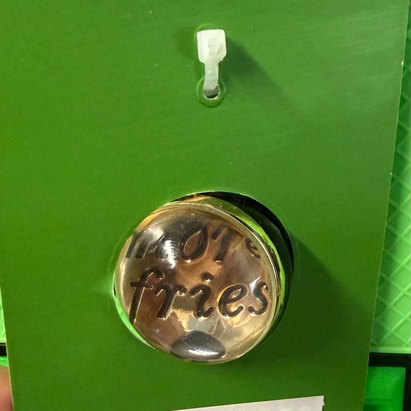 kate spade x target Black & Gold 8-Ball Keychain Charm - Picture 2 of 3